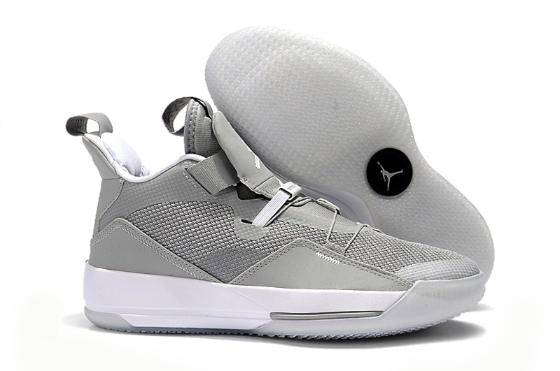 New Air Jordan 33 Wolf Grey Shoes
